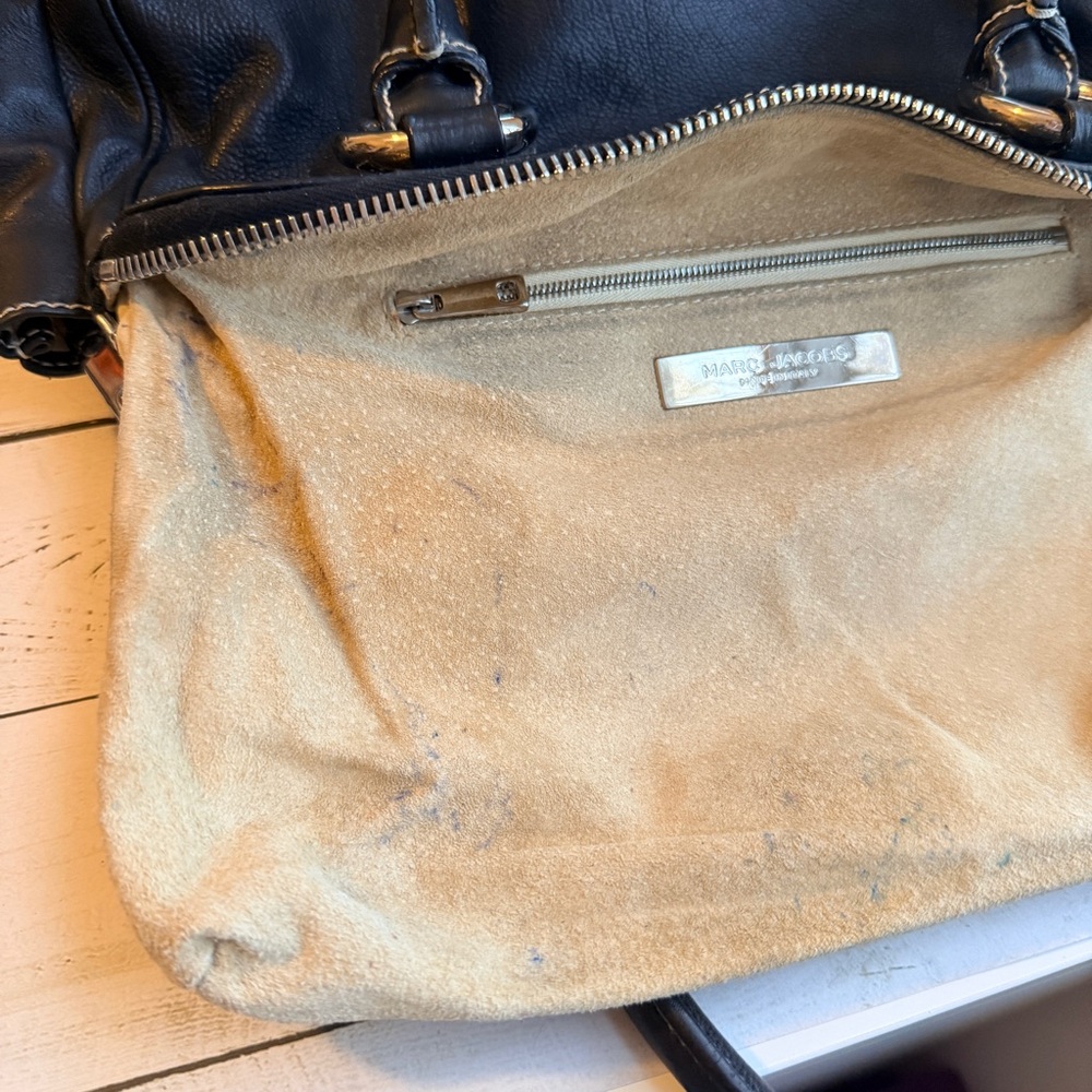 Marc Jacobs | Black Vintage Blake Shoulder Bag, Made in Italy - Picture 12 of 16